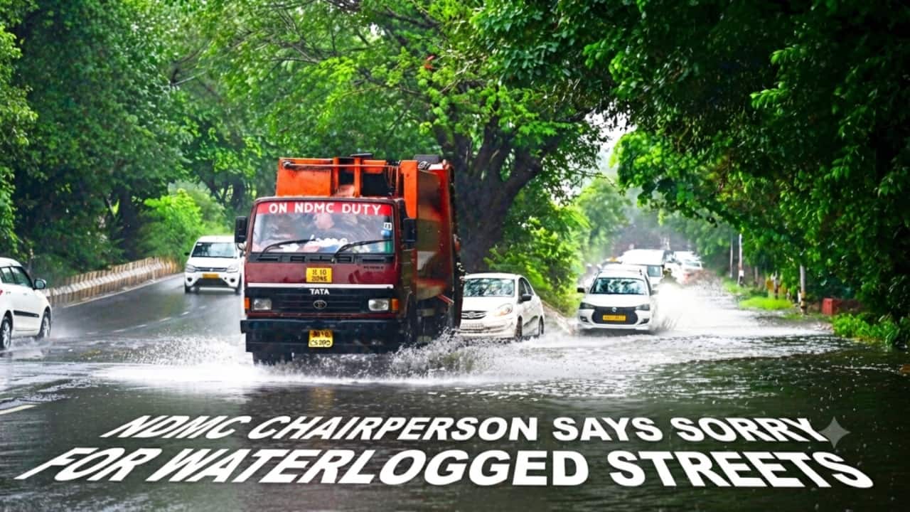 An absolute first: Top Delhi bureaucrat publicly says `sorry` for waterlogged streets