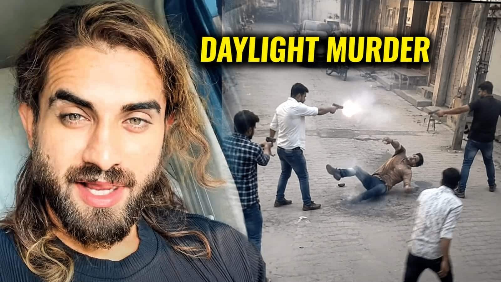 Caught on camera: Terrifying footage reveals brazen daylight murder of singer Ankit Balyan | VIDEO
