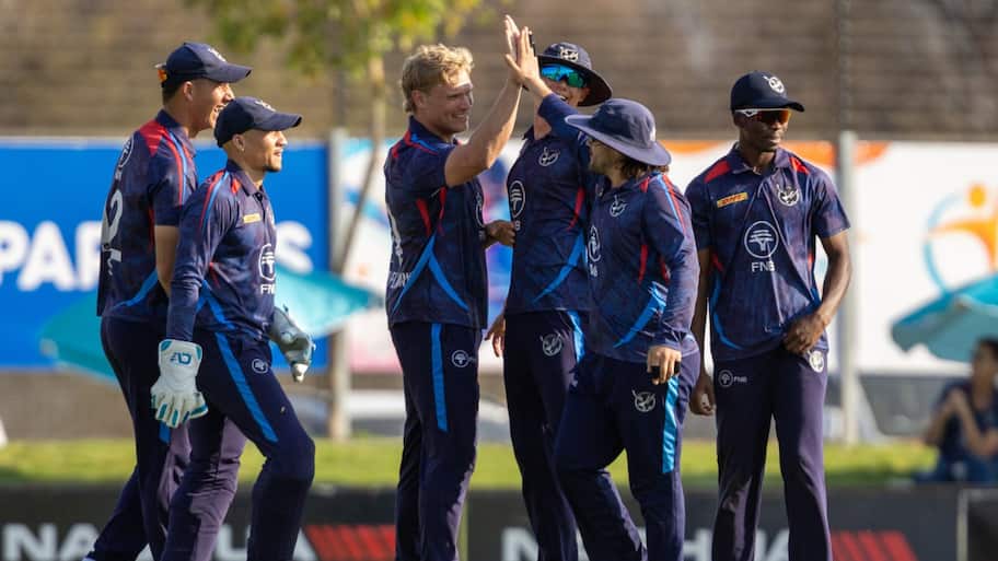 Jan Frylinck, Ruben Trumpelmann star as Namibia beat South Africa by 18 runs in T20I tri-series opener