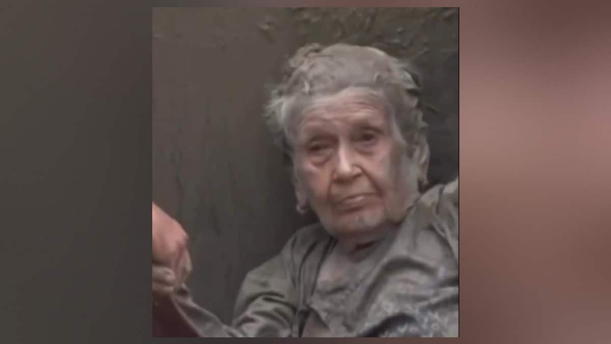 Nepal flash floods: 97-year-old woman emerged from rubble like 'a warrior'