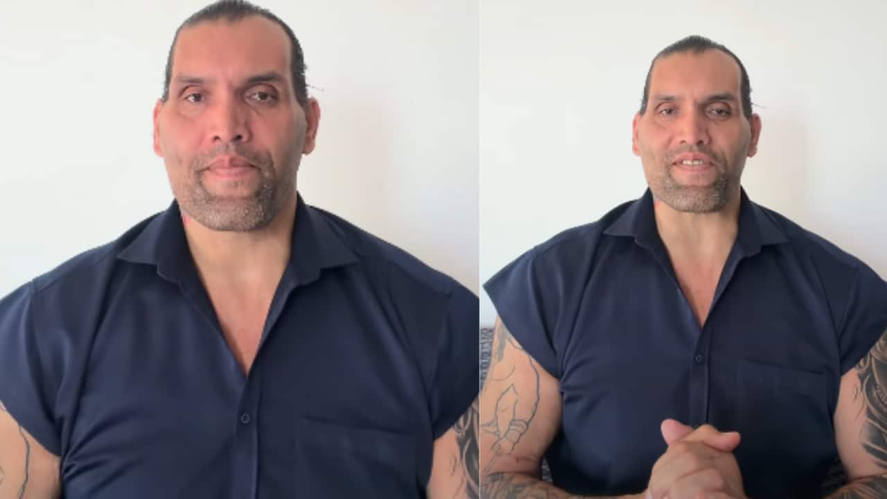 The Great Khali meets with car accident in Panipat; shares video health update | WATCH