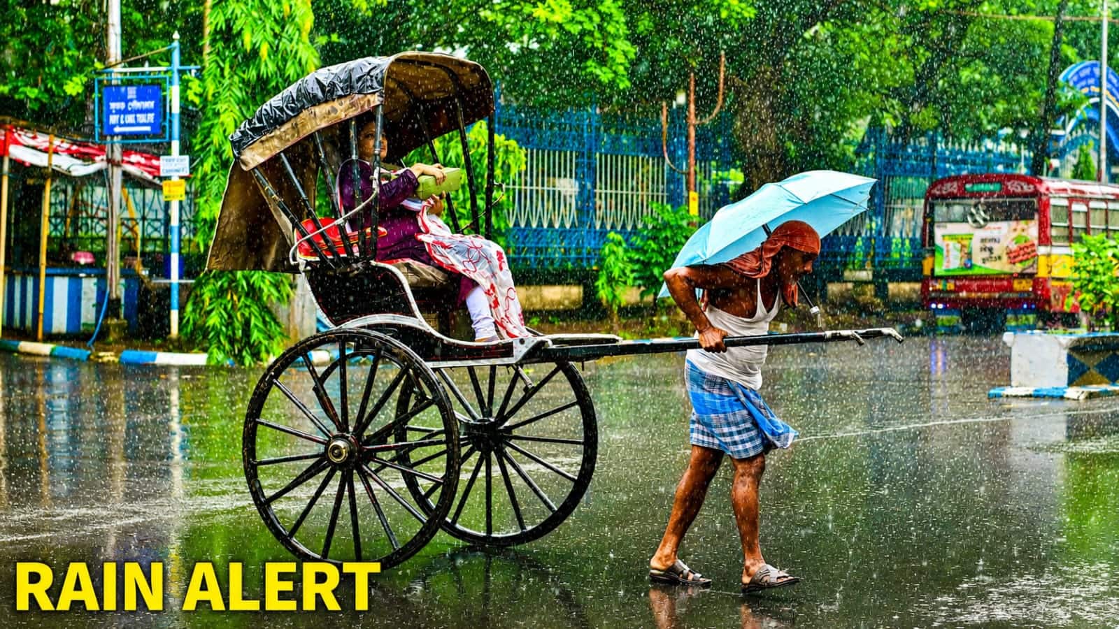 Kolkata weather update: Orange alerts issued, deep sea fishing banned as heavy rains lash West Bengal