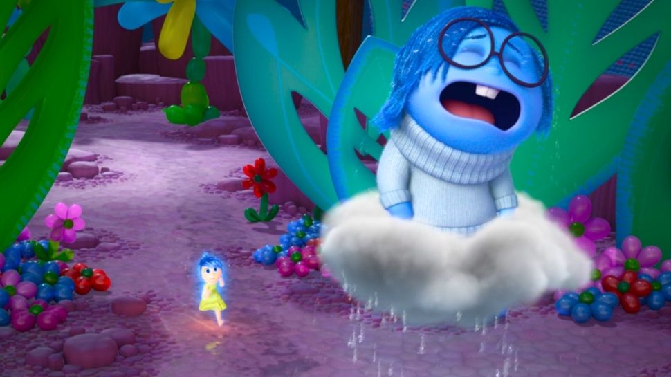 Dialogue of the day from Inside Out, 'Crying helps me slow down...' Dialogue of the day from Inside Out, 'Crying helps me slow down...'