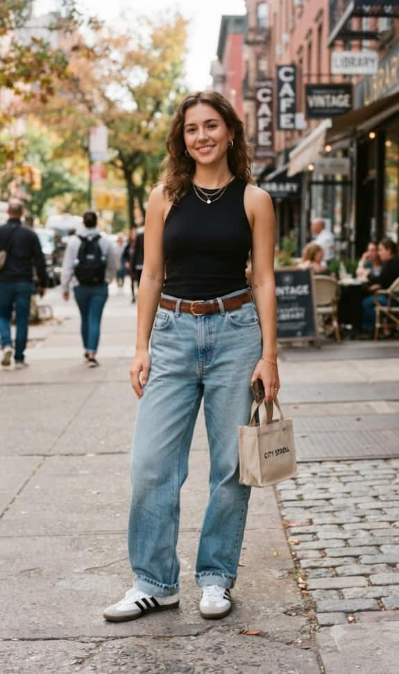 Trendy Wide-Leg and Baggy Jeans for Effortless Everyday Style