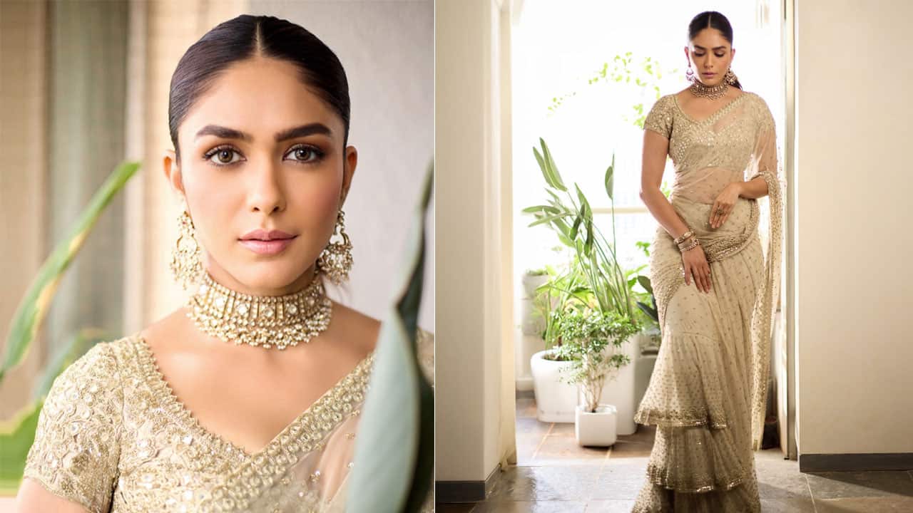 Mrunal Thakur's choker set
