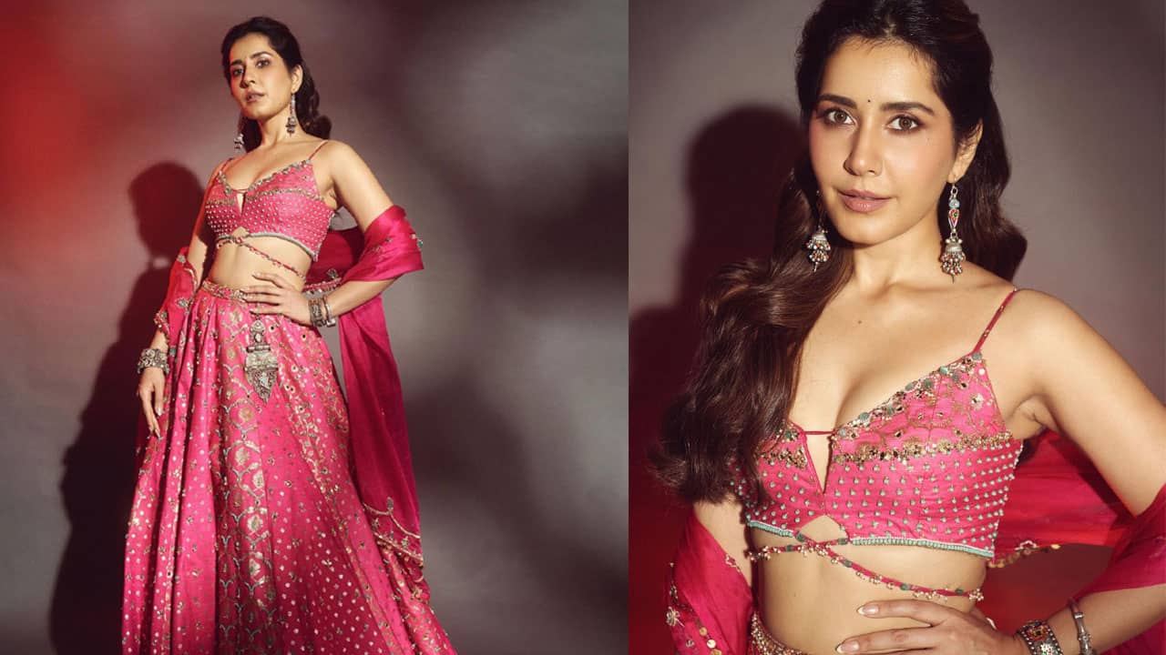 Raashii Khanna's desi look