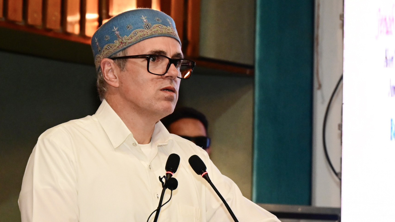 Omar Abdullah accuses police of double standards on protest permissions, slams centre over statehood delay Omar Abdullah accuses police of double standards on protest permissions, slams centre over statehood delay