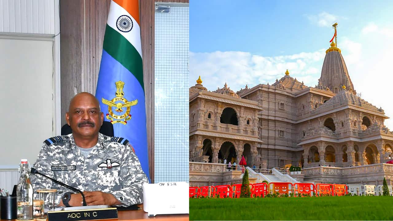 ‘With lord Ram’s blessings: Air Marshal Jeetendra Mishra on being named first Ram Temple CEO