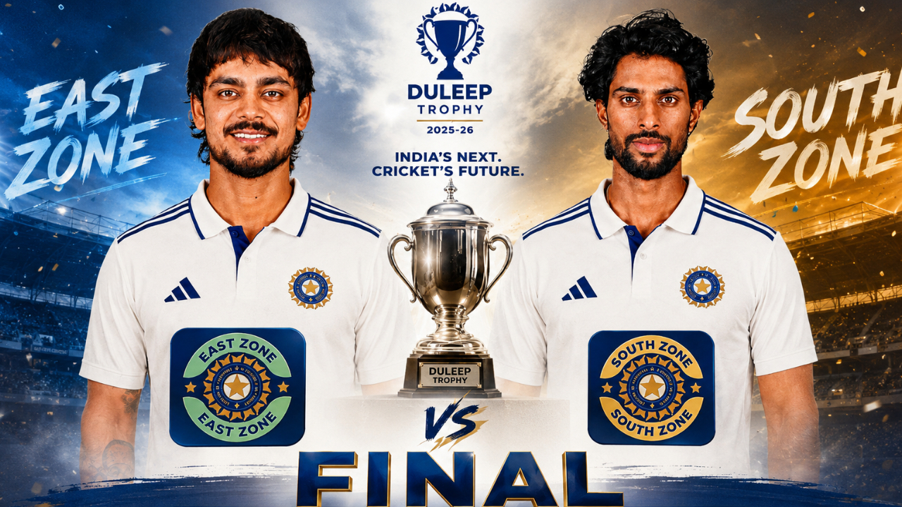 Duleep Trophy Final, East Zone vs South Zone: Date, venue, live streaming, squads - all you need to know