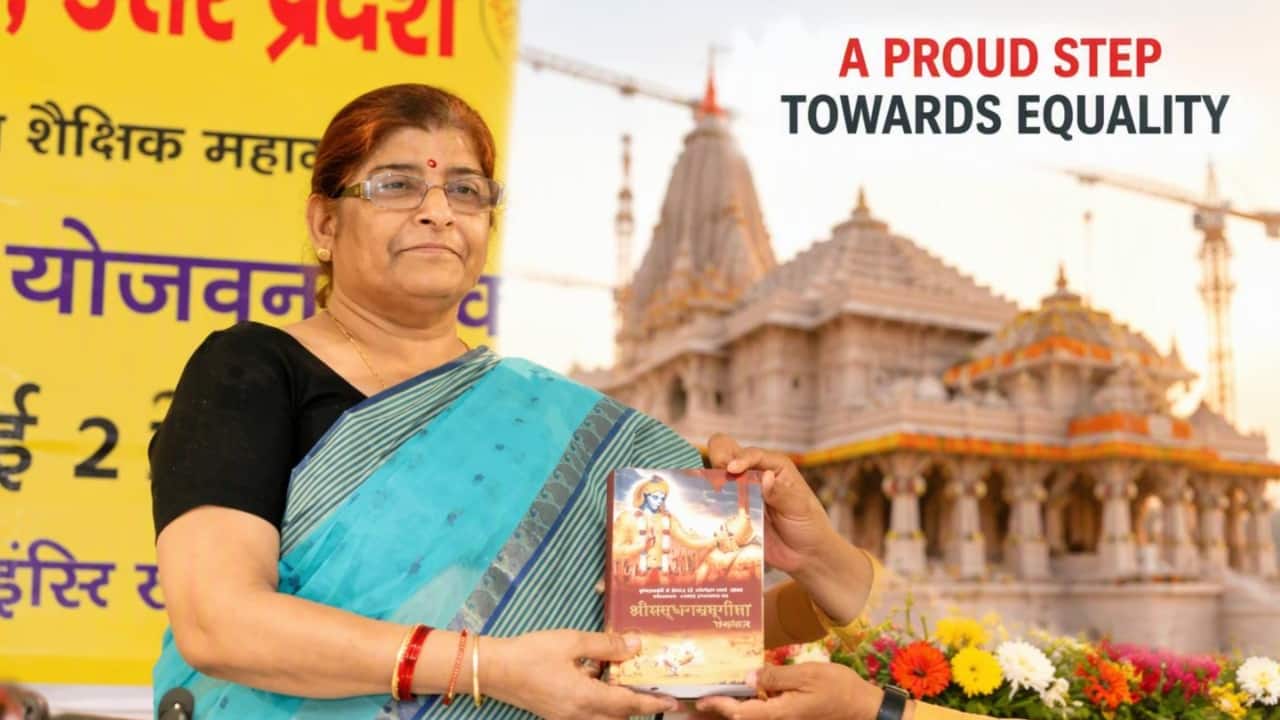 Breaking the glass ceiling: Meet Dr Nirmala Yadav, the first and only woman on the Ram Temple Trust