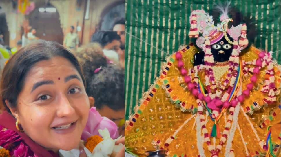 Rashami Desai opens up about her Janmashtami visit to Shri Banke Bihari Ji Mandir in Vrindavan
