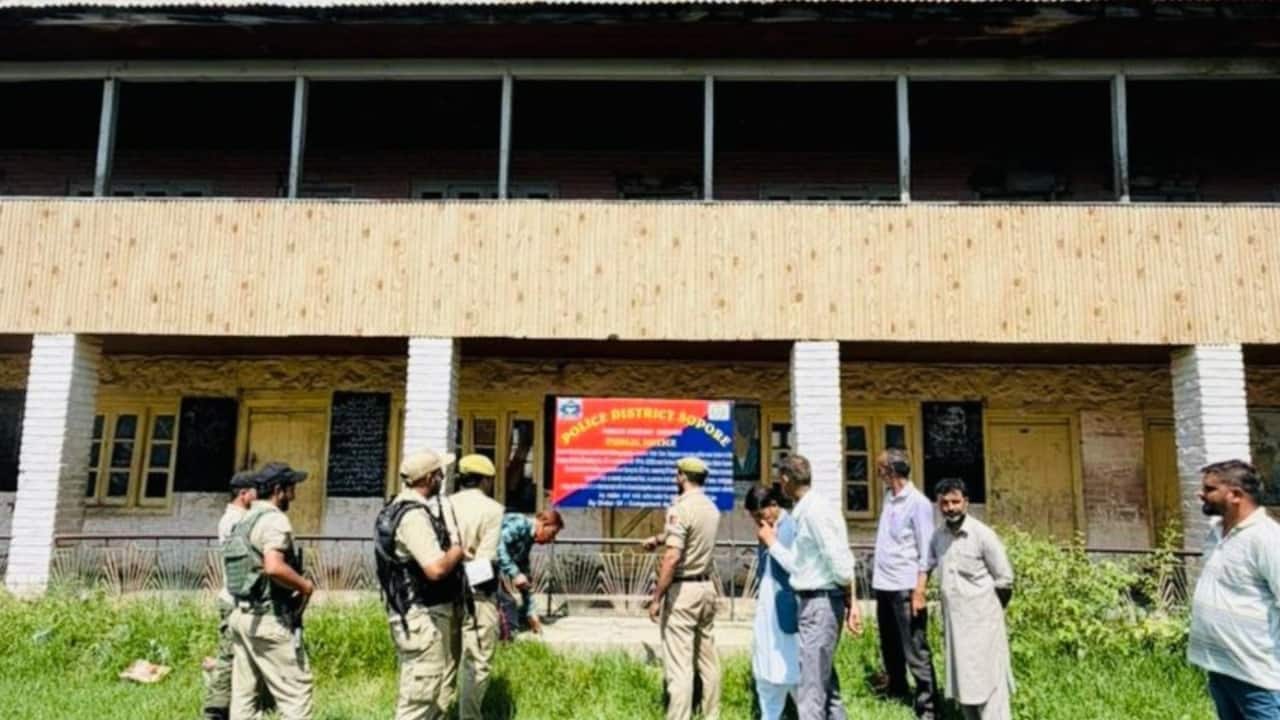 Sopore police attach Islamia Model School buildings, shops under UAPA in Jamaat crackdown