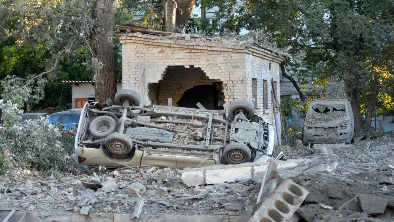 Russian drone strikes Ukraine`s security service headquarters in Kyiv, five injured