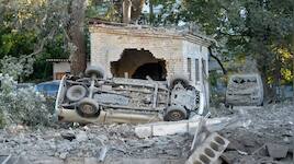 Russian drone strikes Ukraine's security service headquarters in Kyiv, five injured