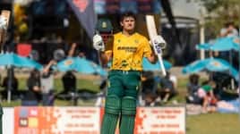 Namibia nearly stun South Africa again, but Pretorius' maiden T20I ton saves Proteas