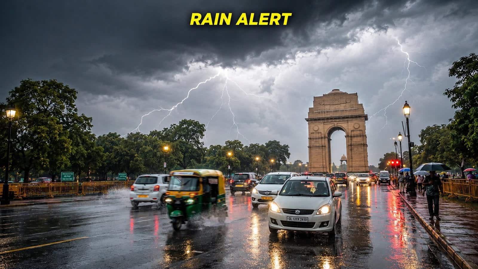 Monsoon`s final punch: Delhi-NCR braces for thunderstorms, heavy rains, and sudden temperature dips