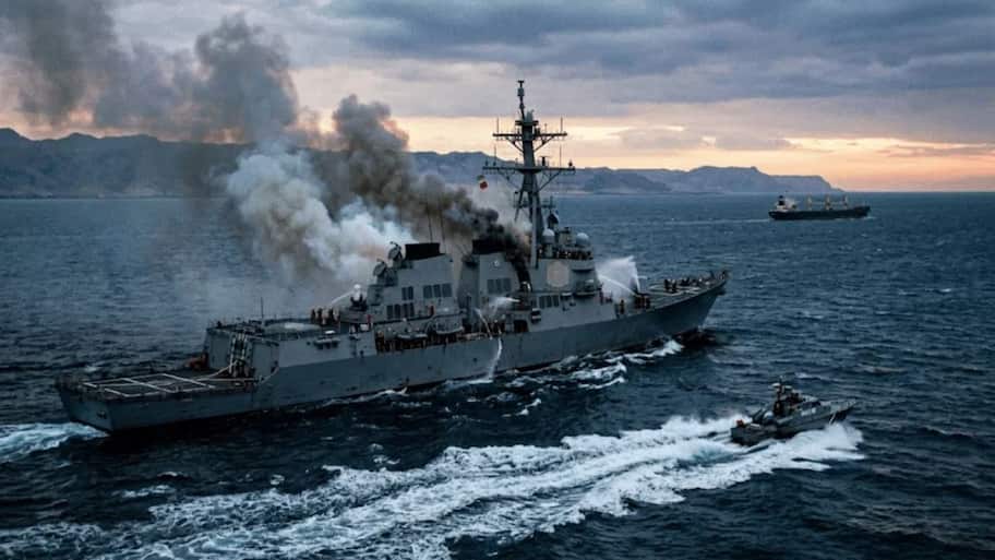 ‘Child-killing army forced to flee’: Iran strikes US warships with ...