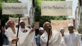  Manoj Bajpayee’s first look as Mahatma Gandhi revealed; film to explore 21-day period of freedom struggle