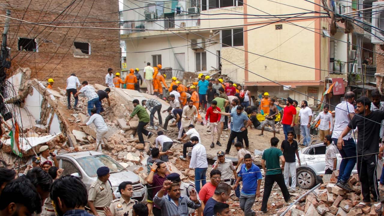 Basement repair work, 5 dead, several trapped: What led to collapse of 40–50 years old Delhi PG?