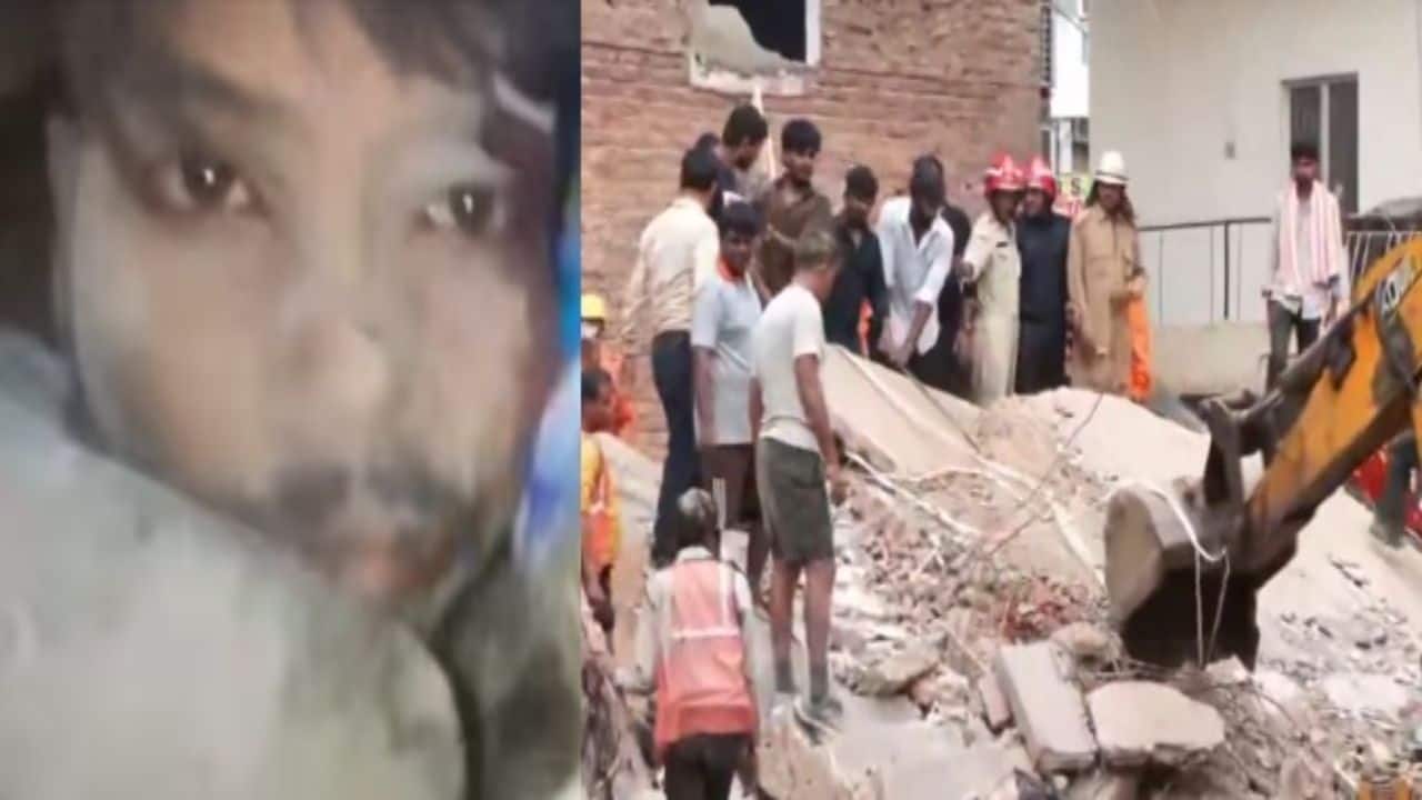 WATCH: Trapped student filmed SOS video from under collapsed Delhi building