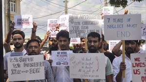 ‘Need written order, not verbal assurances’: J&K intern doctors begin hunger strike after talks fail 