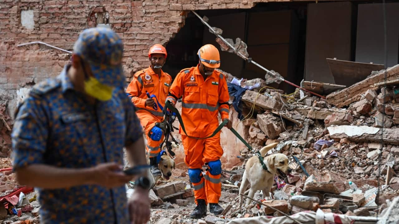 Satya Niketan building collapse: Rescue operation ends, 5 survivors hospitalised; death toll 7