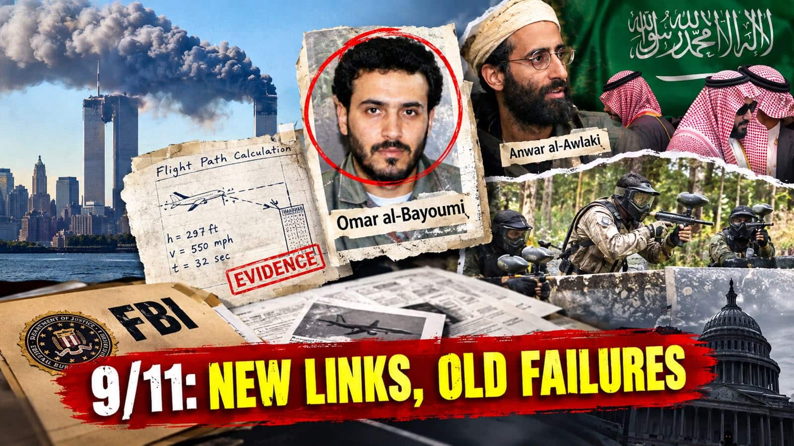 Paintball, plane diagrams, and Saudi Officials: Unseen files link 9/11 suspect Omar al-Bayoumi to Riyadh