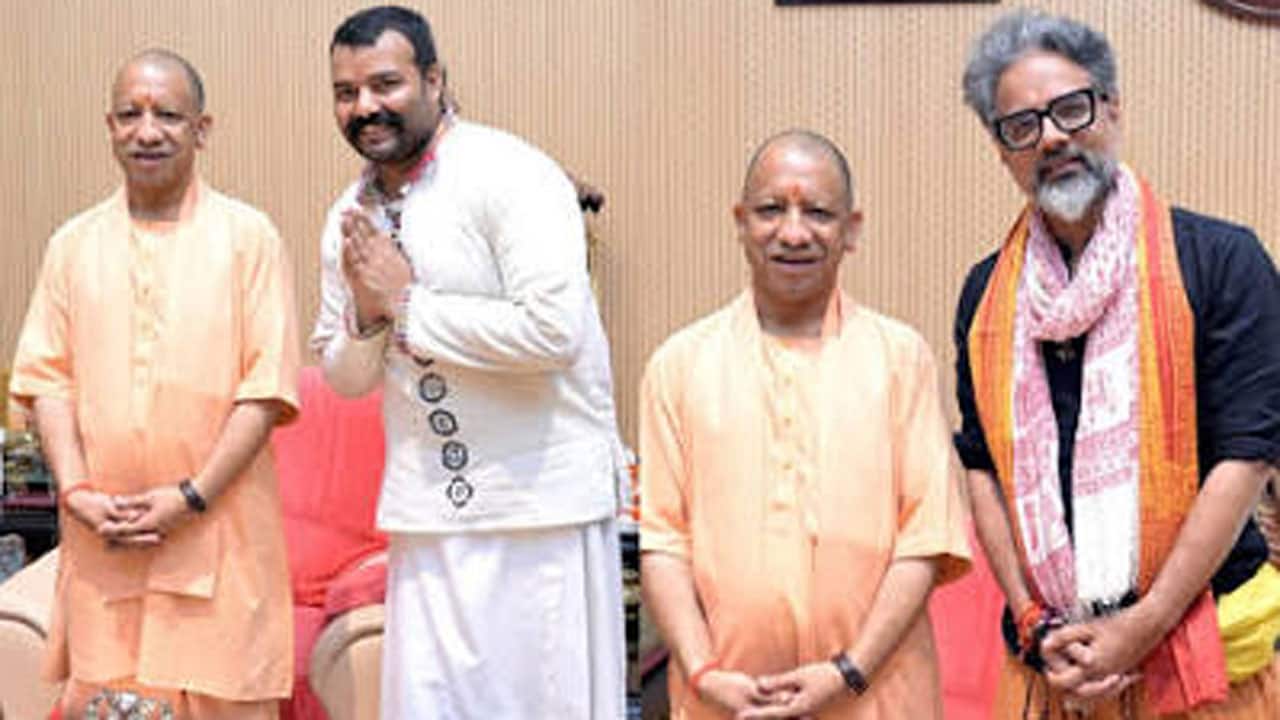 Hanuman Ansh closer to Rs 170 cr at box office; director Vishal Chaturvedi, actor Shobhinaw Satyaa meet UP CM Yogi Adityanath