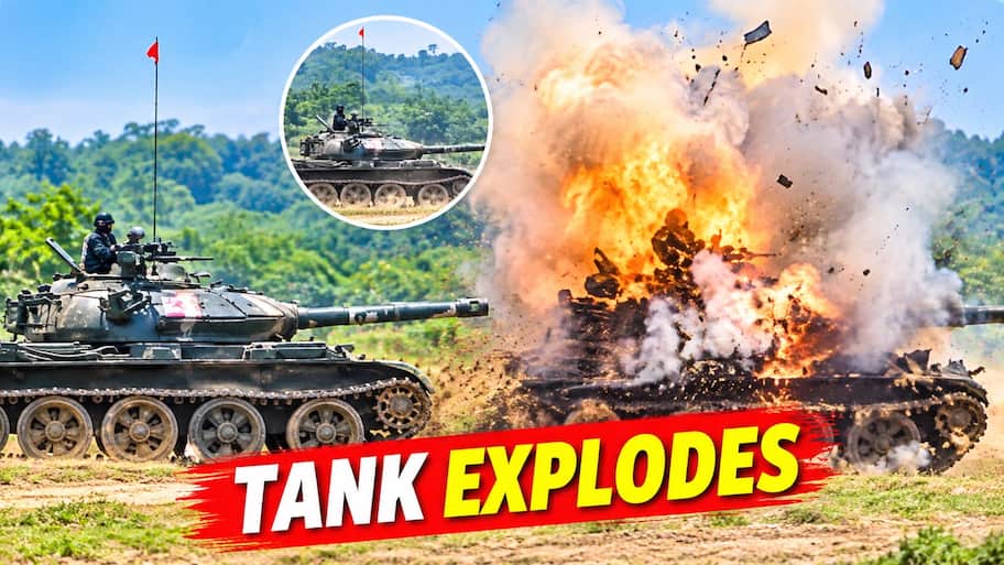 Made-in-China tank explodes during live-fire drill: Two dead, officer airlifted to Dhaka in critical condition | VIDEO