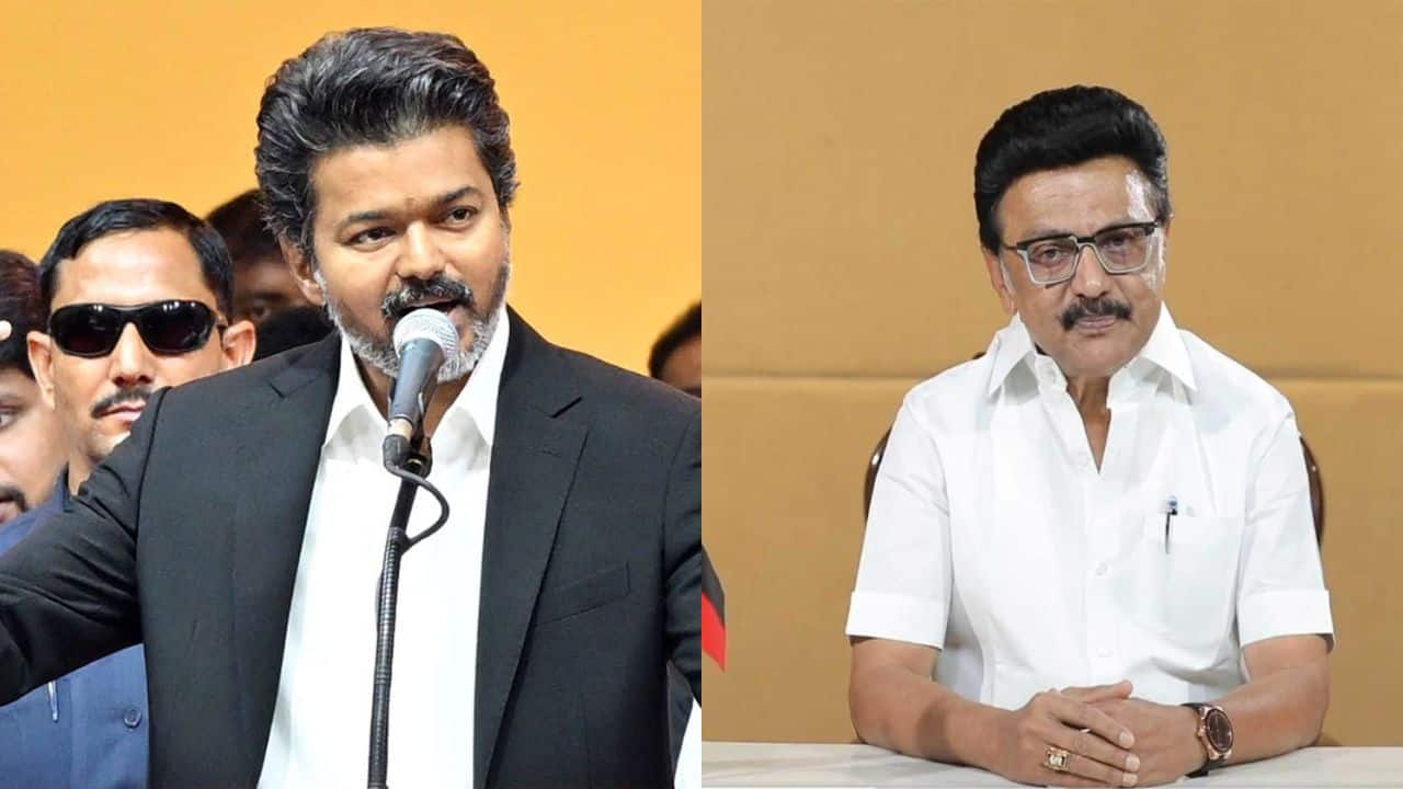 ‘Posting reels, running admin like cinema’: Stalin hits back at Vijay amid Assembly gesture row