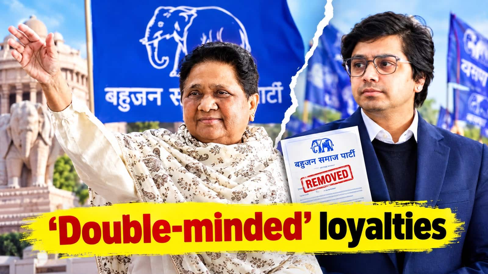 `Double-minded` loyalties: Inside Mayawati`s shocking decision to relieve Akash Anand from the BSP