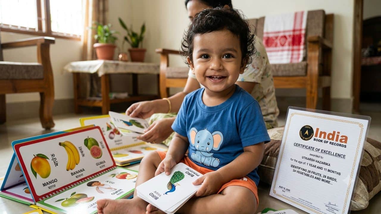 Assam: this 23-month-old prodigy remembers hundreds of facts most adults forget – here is his secret