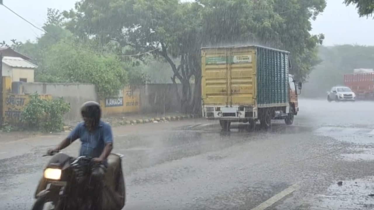 Delhi-NCR weather update: Heavy rain lashes several areas as IMD issues red alert