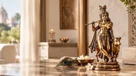 Invite Positivity into Your Home with ShreeDhatu’s Exquisite Brass Krishna Idols