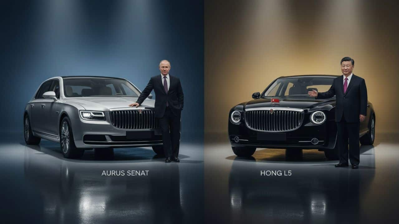 BRICS Summit 2026: Putin’s Aurus vs Xi Jinping’s Hongqi L5 – which car is more powerful? Features, price and security