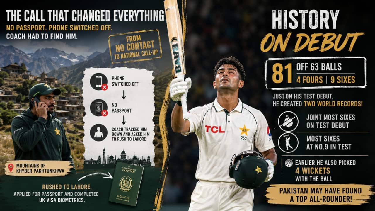Who is Razaullah? Pakistan’s 21-yr-old debutant with no passport, coach had to find him in mountains, now creates history on debut vs England