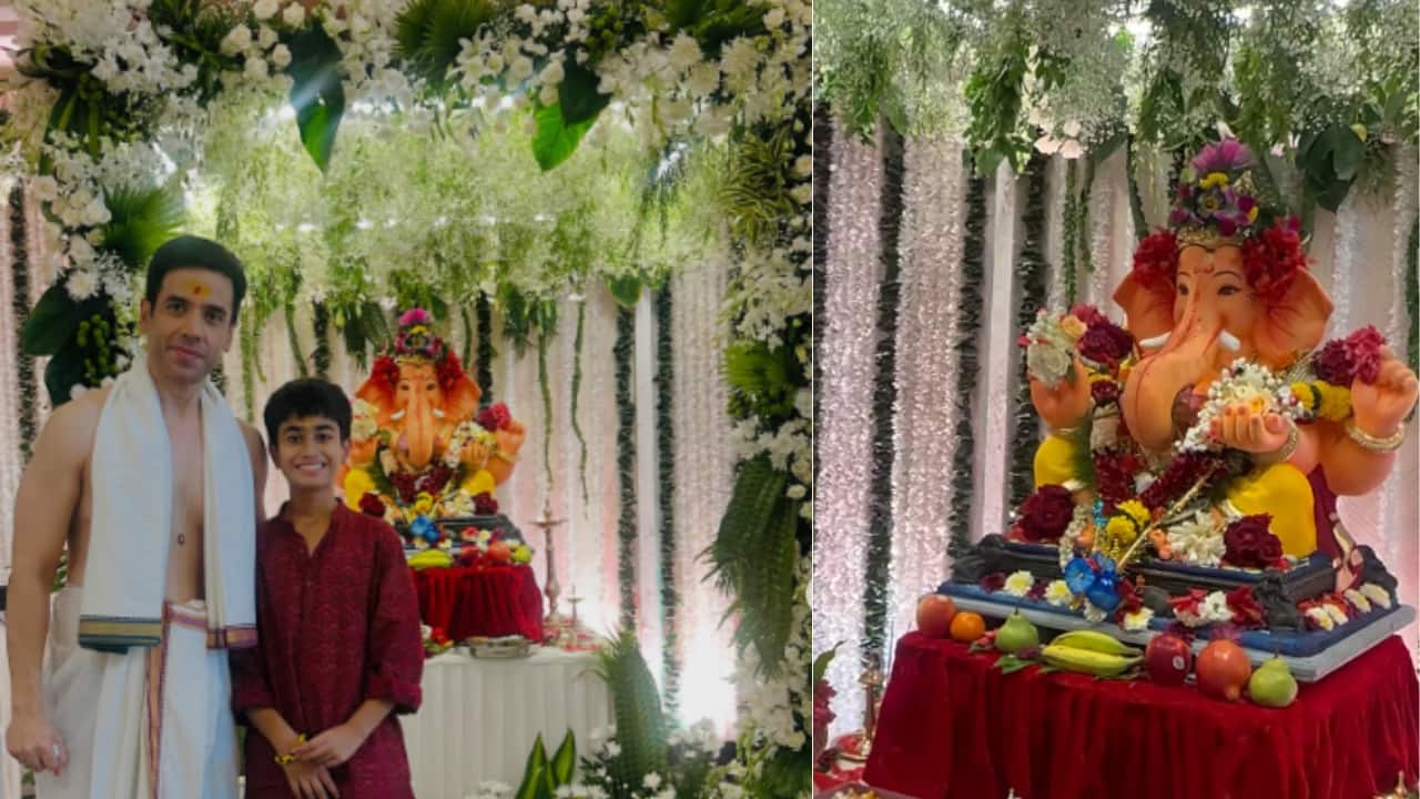 Ganesh Chaturthi 2026: Tusshar Kapoor celebrates 52-year family tradition; Kareena Kapoor shares Jeh's handmade Idol