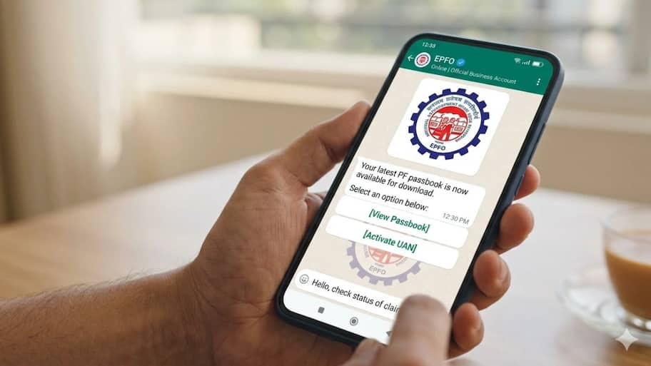 EPFO on WhatsApp: Get updates, check account balance, and access PF ...