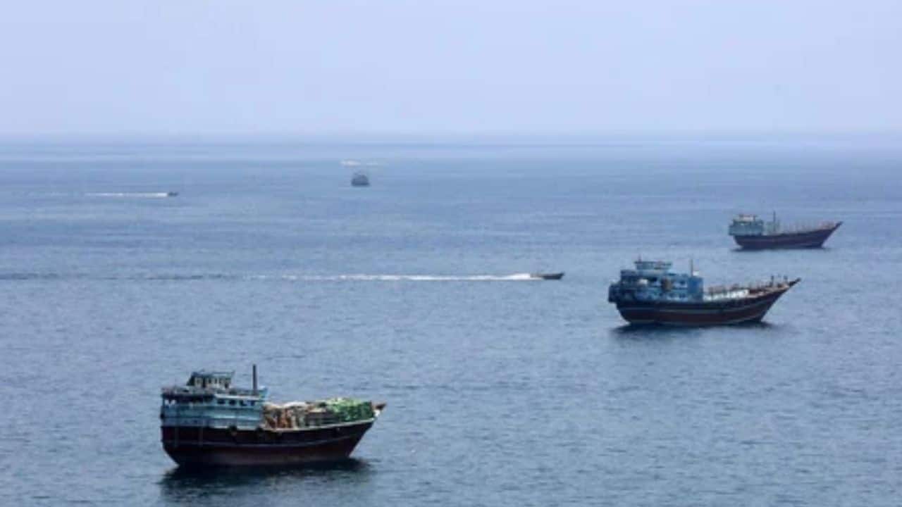 'Forbidden route': Oil tanker explodes after hitting naval mines as Iran tightens restriction in Hormuz