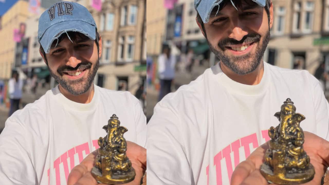 Ganesh Chaturthi 2026: Kartik Aaryan celebrates festival in UK, enjoys modak and chhole bhature