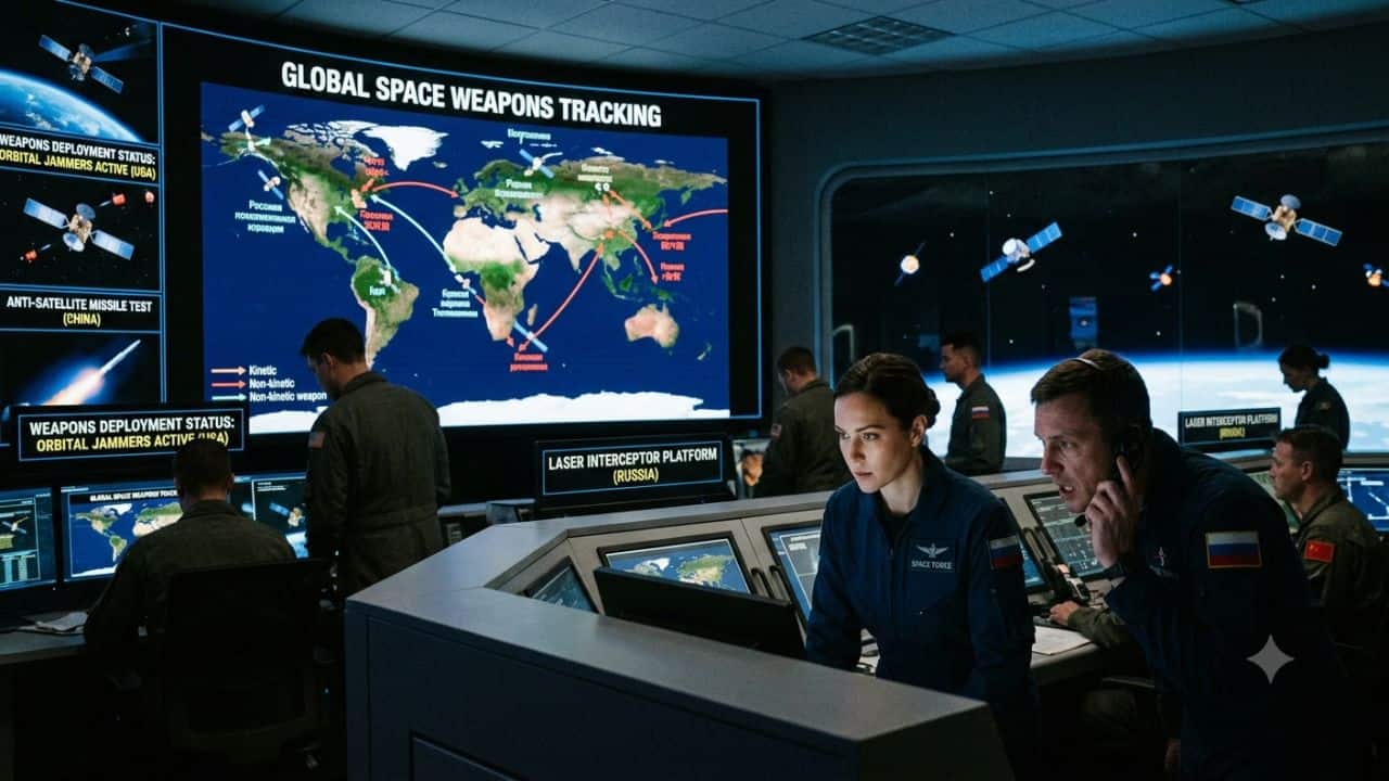 Space weapons race: Where do US, Russia and China stand?