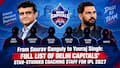 Ganguly to Yuvraj: Full list of Delhi Capitals' coaching staff for IPL 2027