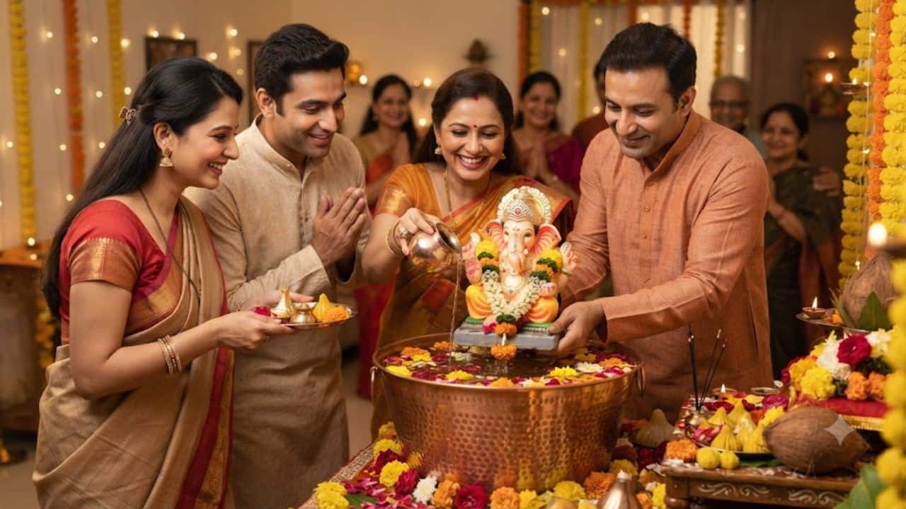Ganpati Visarjan 2026: How to bid farewell to Bappa after 3 days? Check muhurat and rituals here