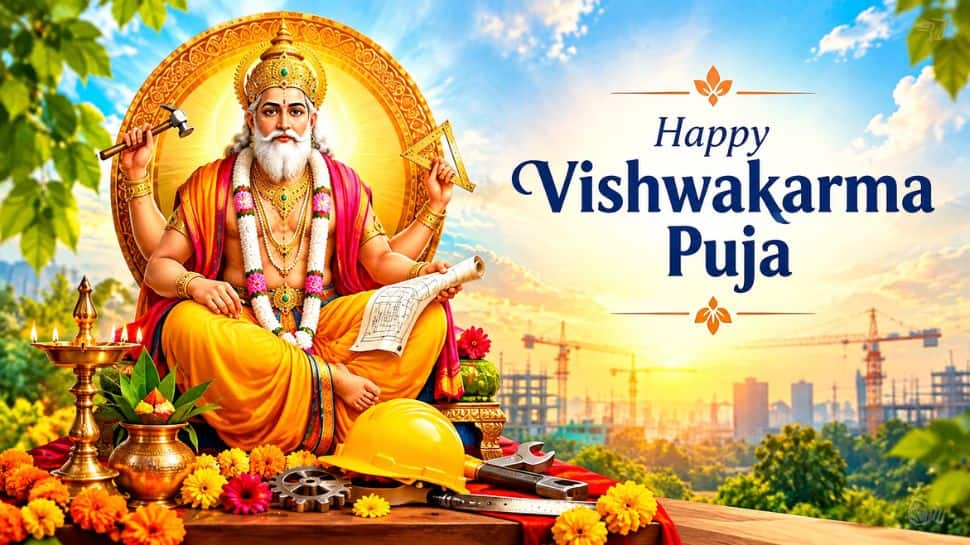Happy Vishwakarma Puja 2026: 101 wishes, messages, quotes, WhatsApp and Facebook status to share