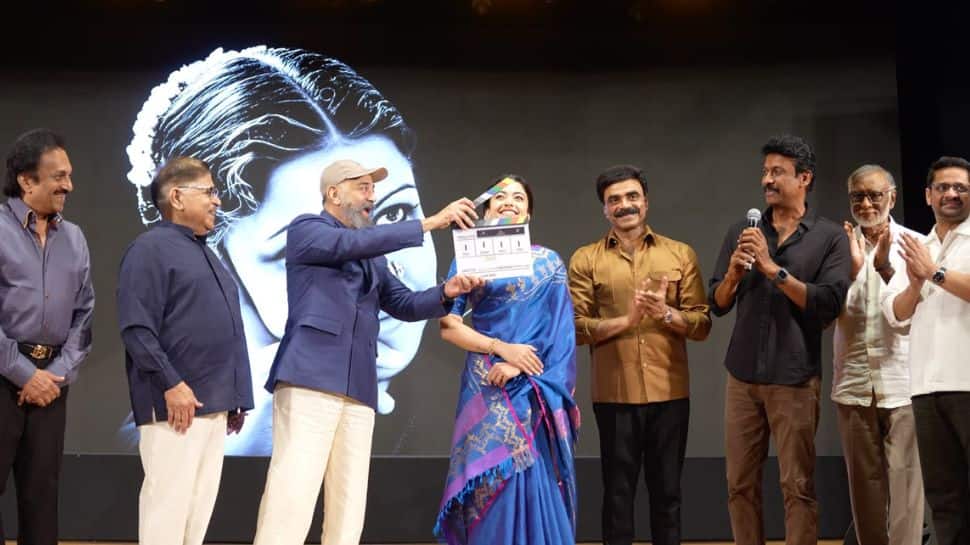 Music legend MS Subbulakshmi Amma united India through her music: Kamal Haasan at launch of Bharat Ratna MS biopic