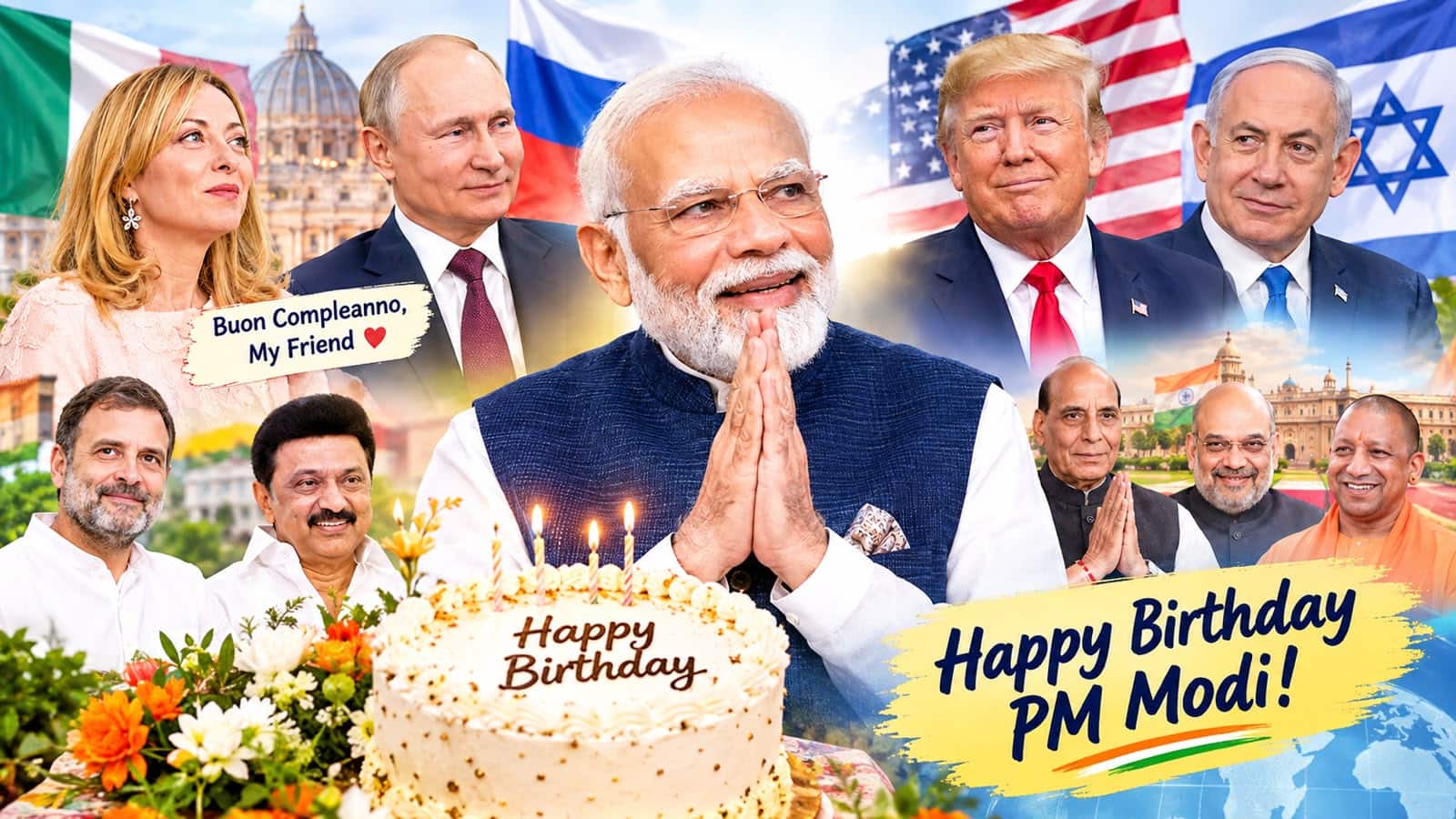 `Buon Compleanno, My Friend`: Giorgia Meloni sparks global birthday buzz for PM Modi