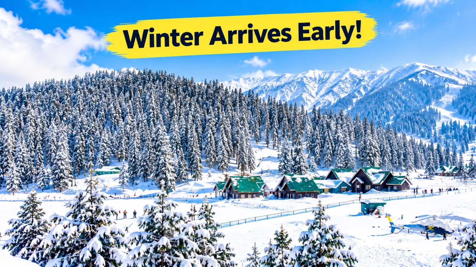 From Gulmarg to Rohtang Pass: Why this early September snowfall is signaling an early winter in the mountains