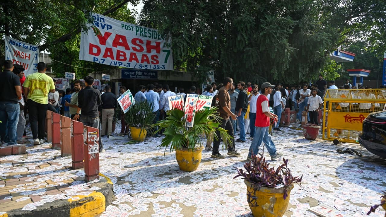 ABVP Wins 3 DUSU Posts, Independent Takes Vice-President