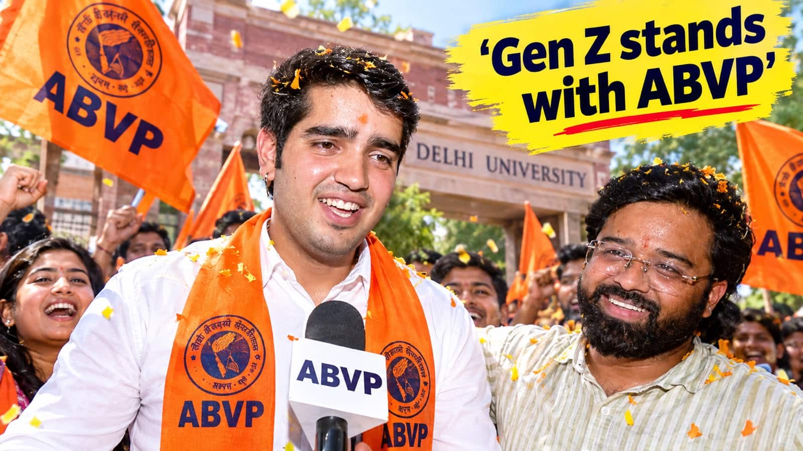 `Gen Z stands with ABVP`: Yash Dabas elected DUSU president as student group sweeps three out of four posts