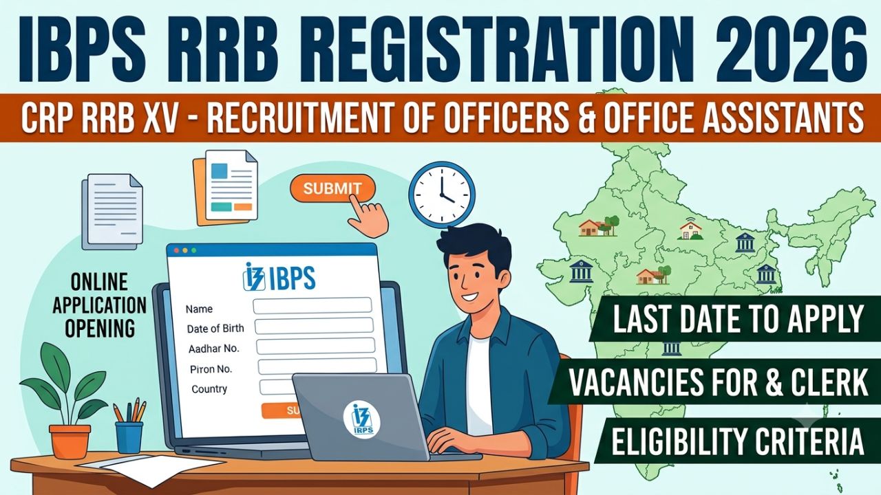 IBPS RRB Registration 2026: Last date, application fee and how to ...